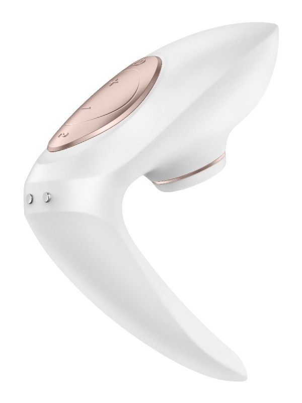 Вибратор-стимулятор для двоих "Satisfyer Pro 4 Couples" белый 